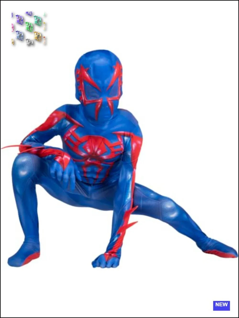Spider-Man 2099 Zentai Costume Jumpsuit Halloween Youth Spandex Cosplay